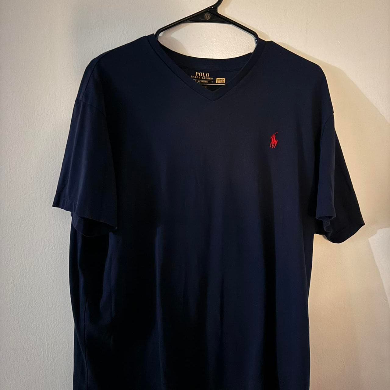 Polo Ralph Lauren navy blue t-shirt with red