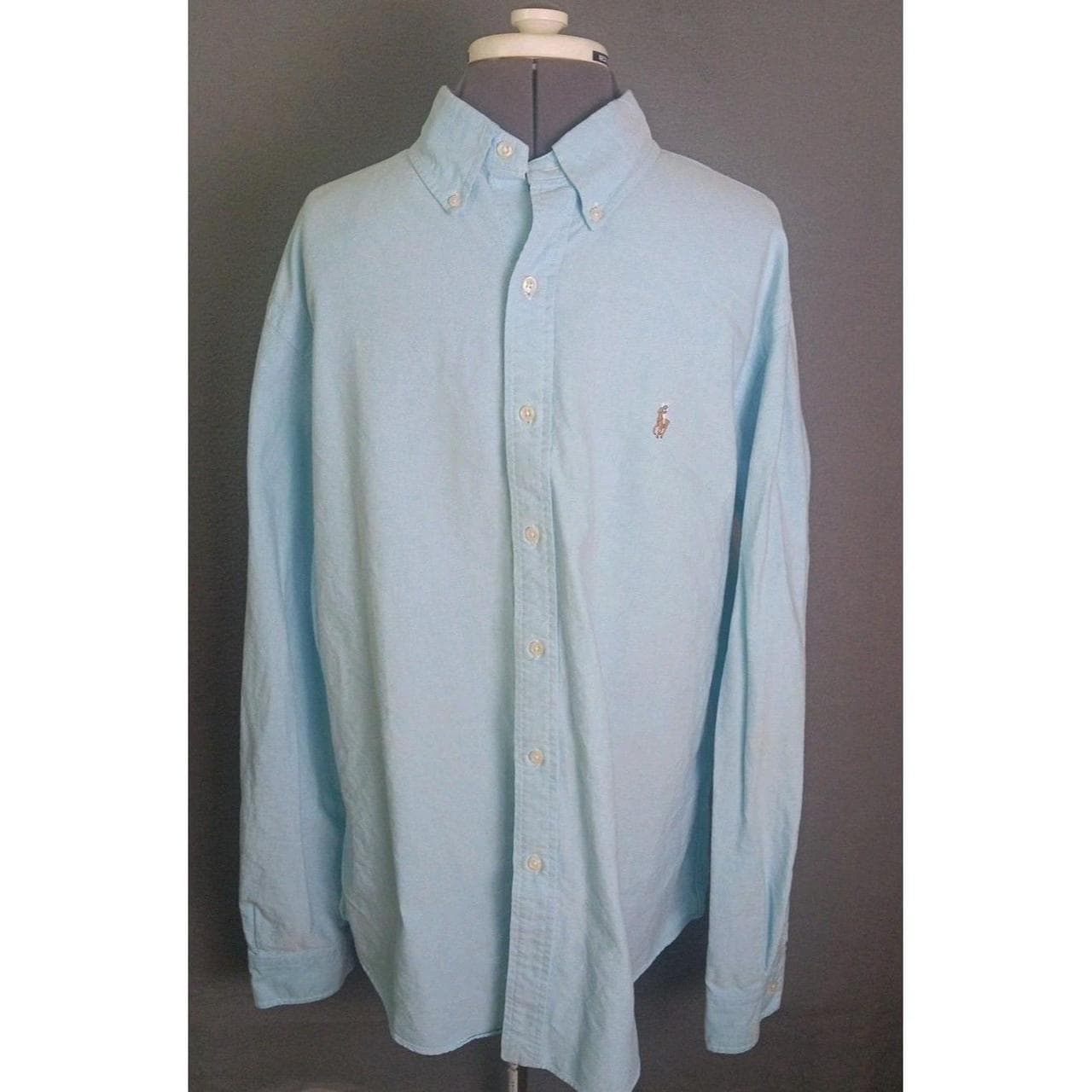 חולצה מכופתרת תכלת · Polo Ralph Lauren